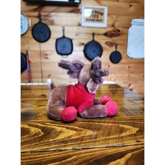 Dan Dee Collectors Choice Plush Reindeer Blitzen Christmas 2009 7” *Read - Picture 11 of 15